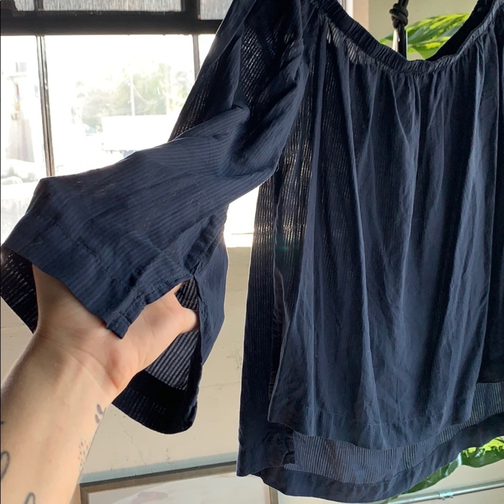 BOHO BELL SLEEVED BLOUSE - Picture 2 of 5